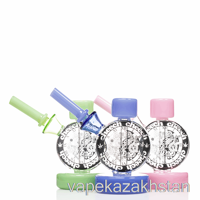 Vape Kazakhstan Cheech Clock Bubbler Purple